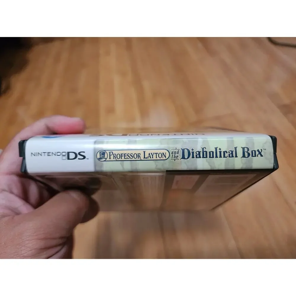 Professor Layton and the Diabolical Box (Nintendo DS, 2009) CIB Complete Game